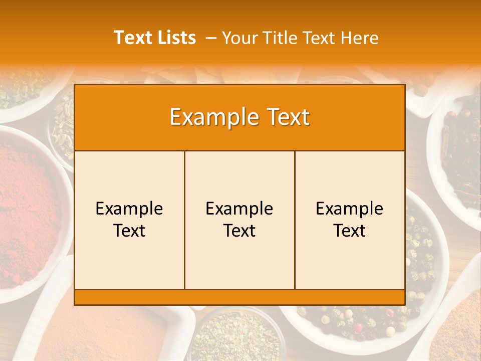 Red Clove Flavour PowerPoint Template