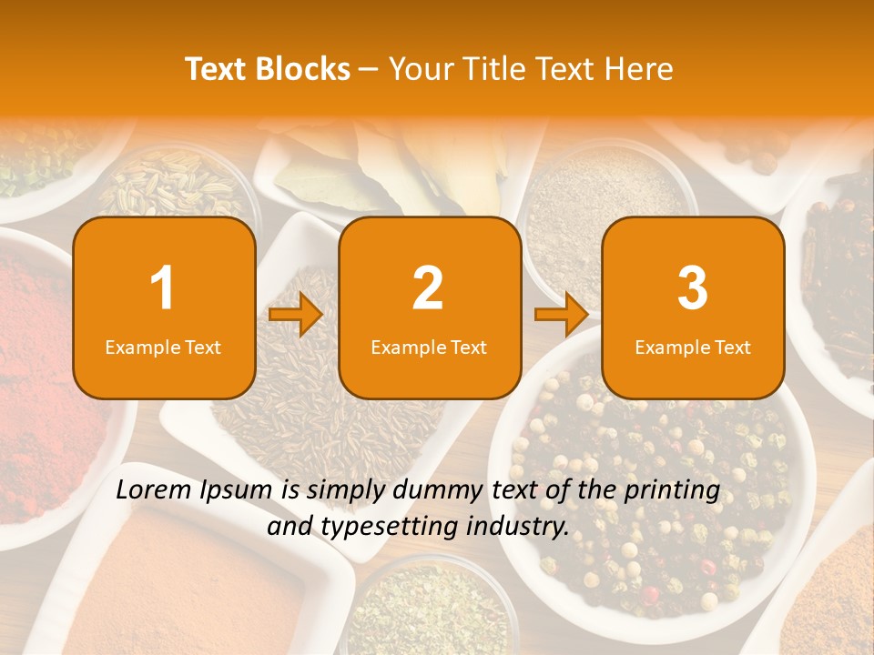 Red Clove Flavour PowerPoint Template