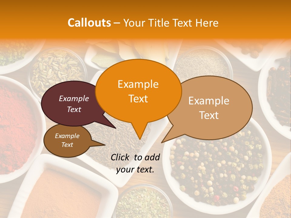 Red Clove Flavour PowerPoint Template