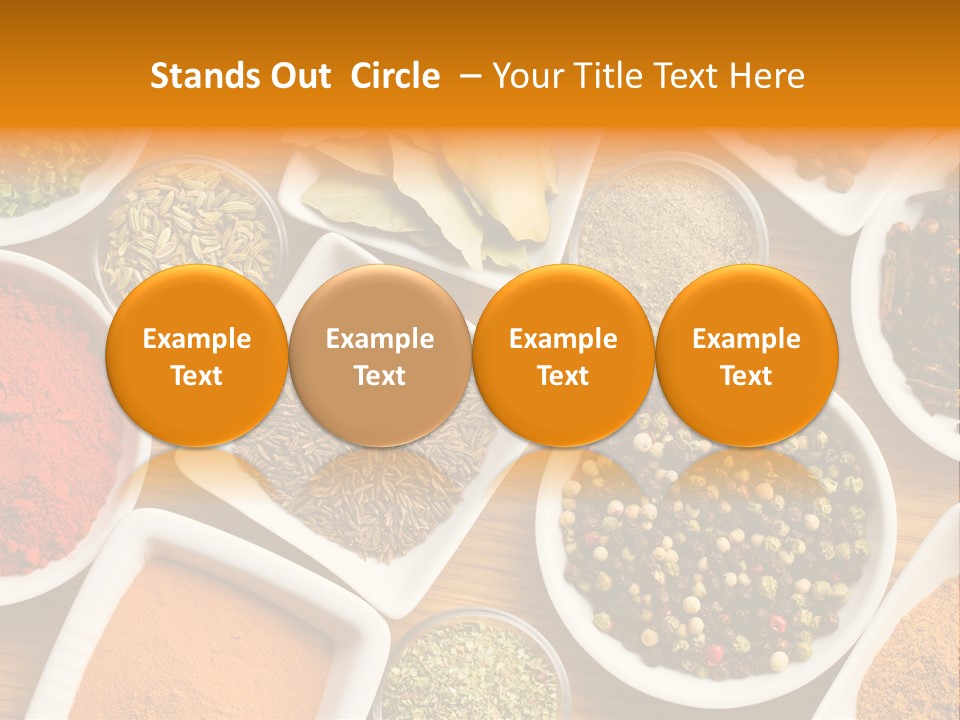 Red Clove Flavour PowerPoint Template