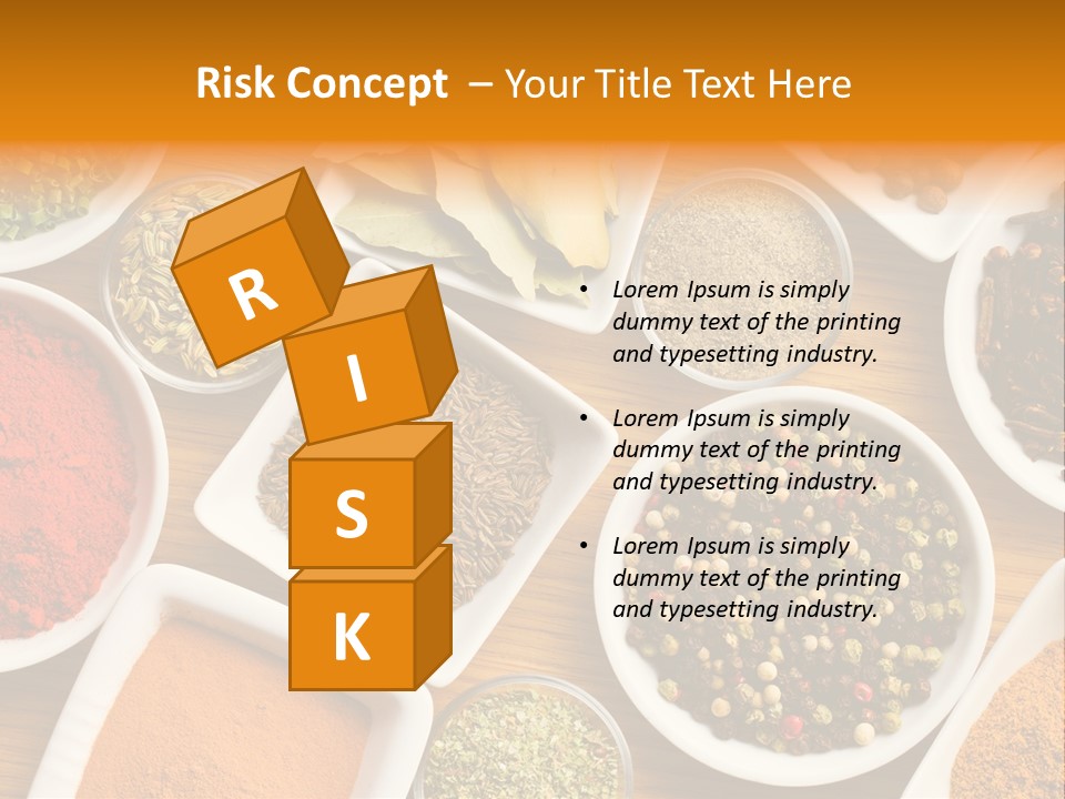 Red Clove Flavour PowerPoint Template