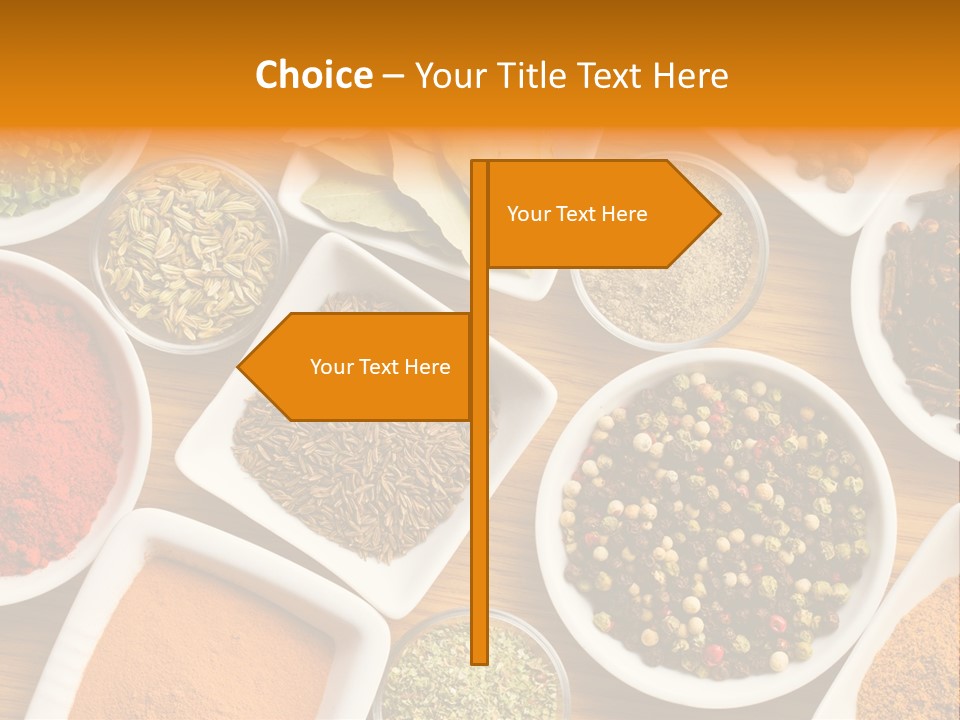 Red Clove Flavour PowerPoint Template