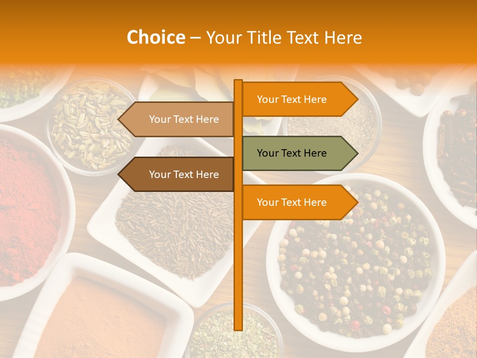 Red Clove Flavour PowerPoint Template