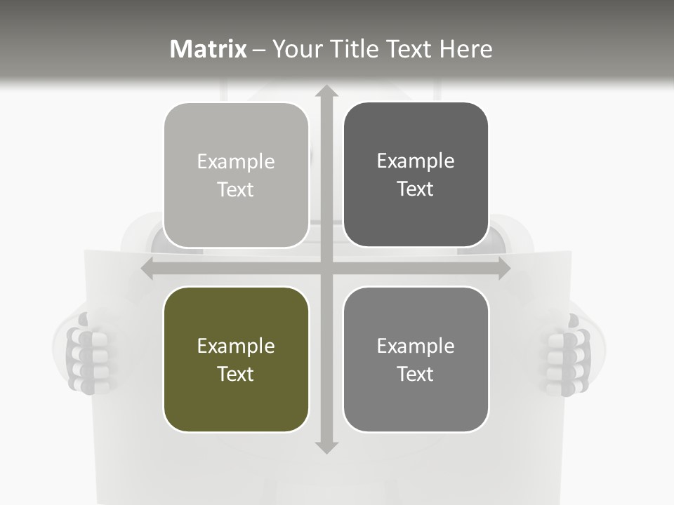 Chrome Billboard Card PowerPoint Template