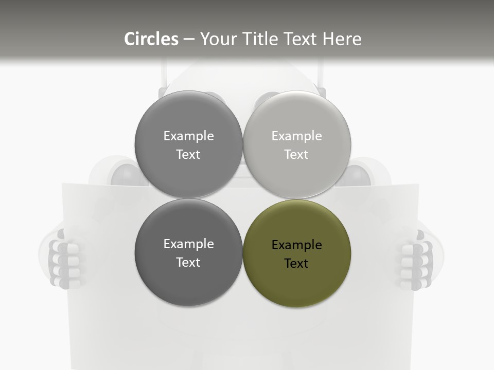 Chrome Billboard Card PowerPoint Template