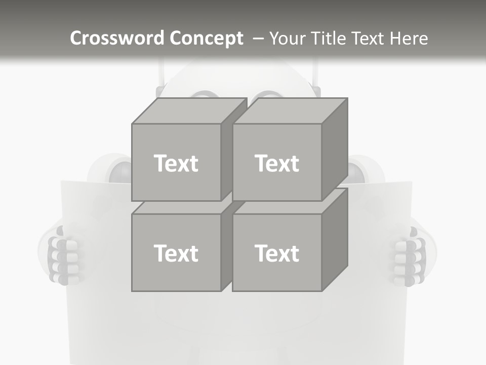 Chrome Billboard Card PowerPoint Template
