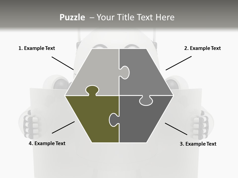 Chrome Billboard Card PowerPoint Template