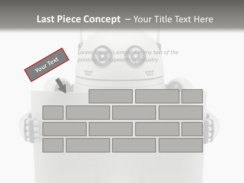 Chrome Billboard Card PowerPoint Template