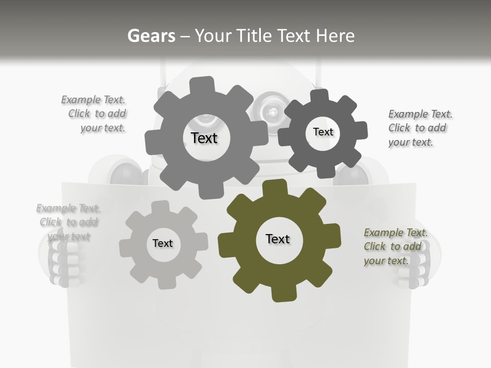 Chrome Billboard Card PowerPoint Template