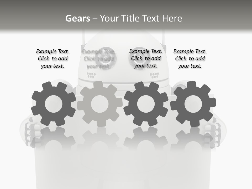 Chrome Billboard Card PowerPoint Template