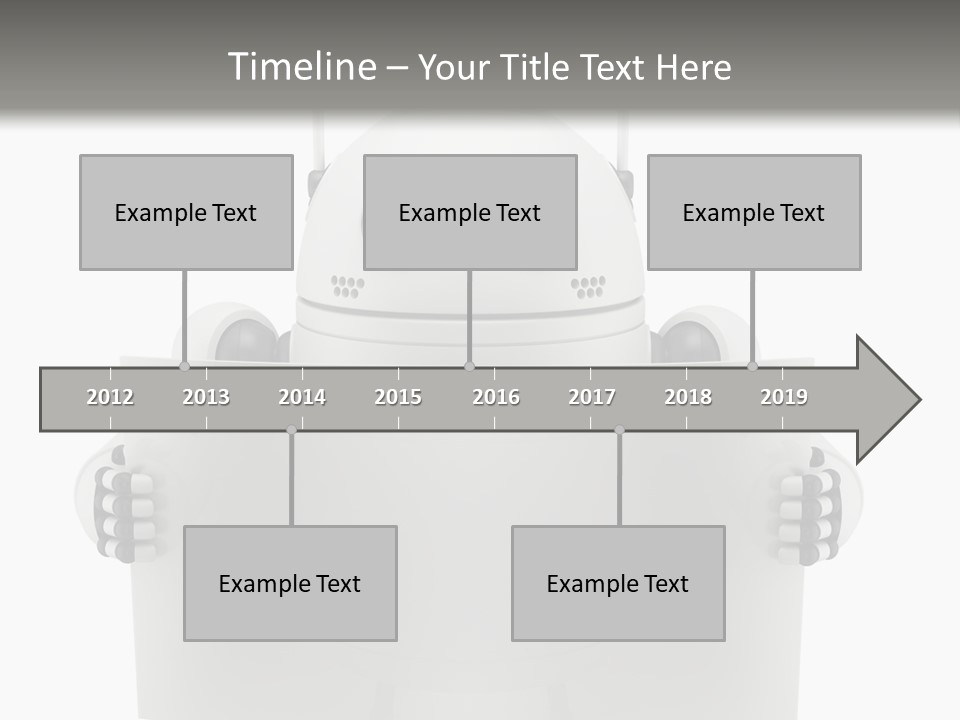 Chrome Billboard Card PowerPoint Template