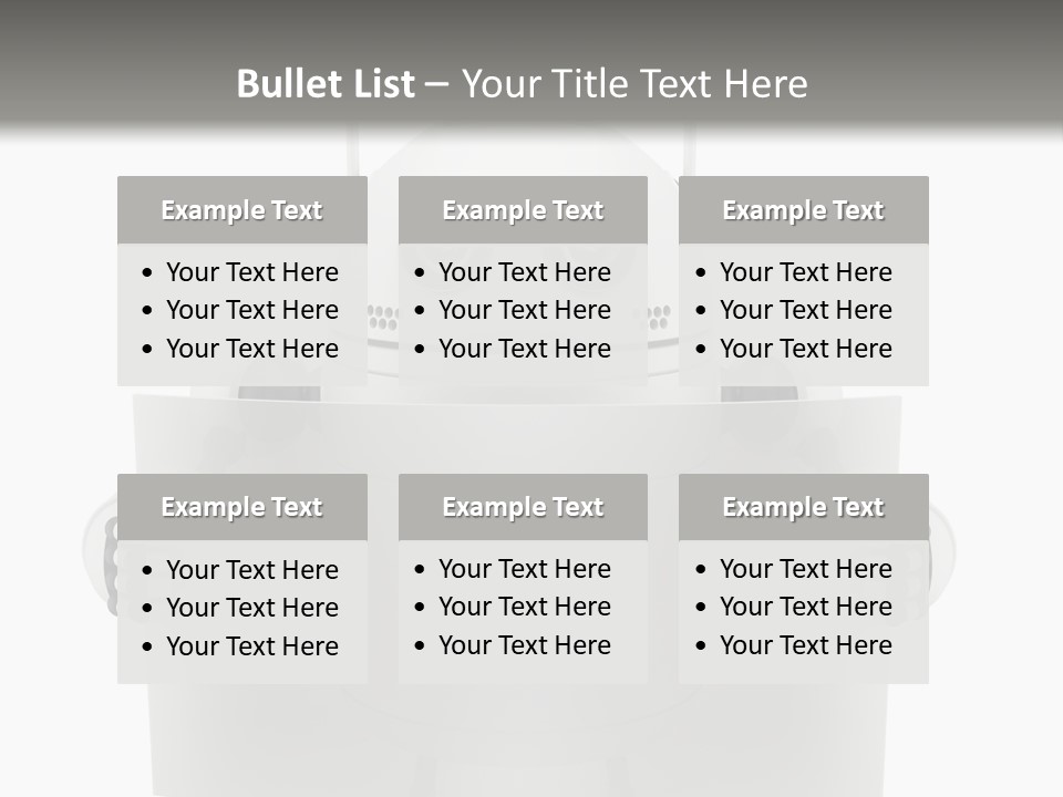 Chrome Billboard Card PowerPoint Template