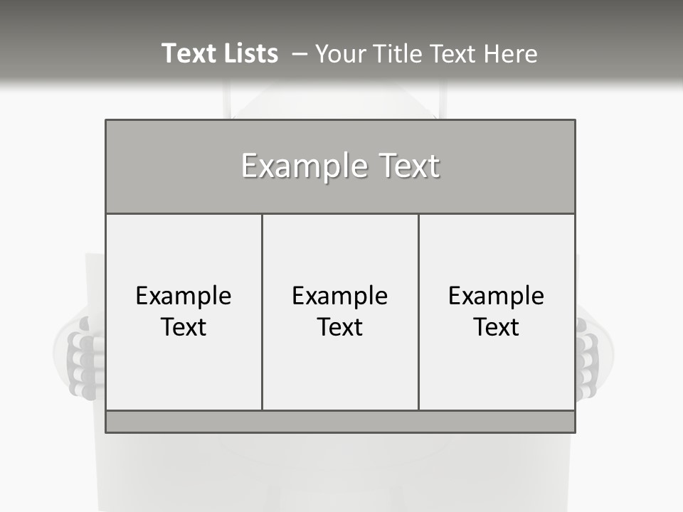 Chrome Billboard Card PowerPoint Template
