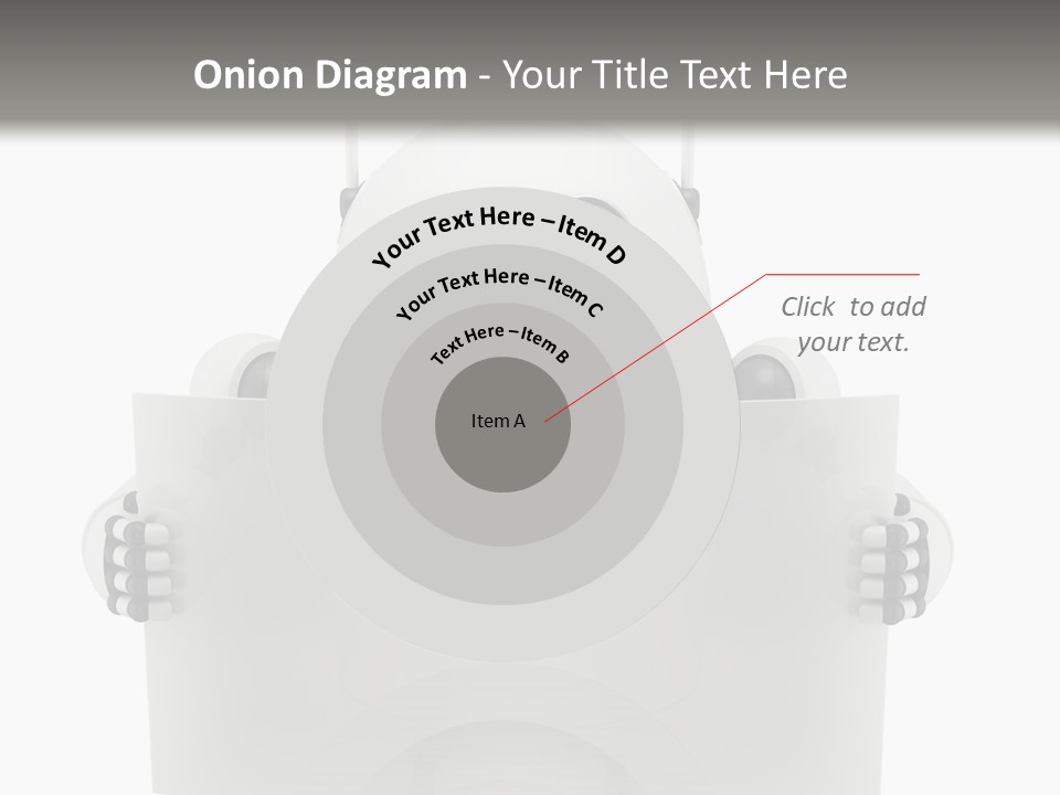 Chrome Billboard Card PowerPoint Template