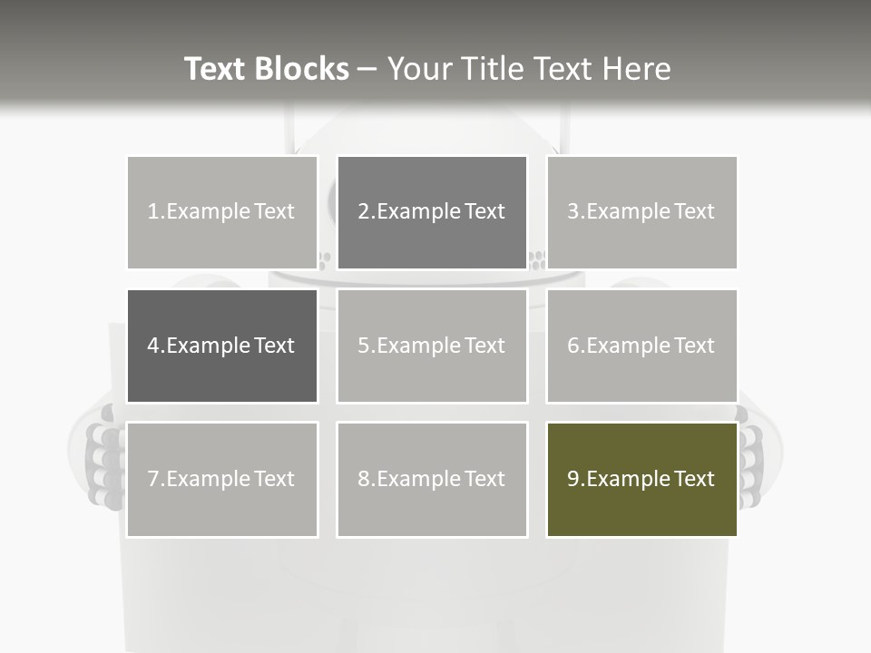 Chrome Billboard Card PowerPoint Template