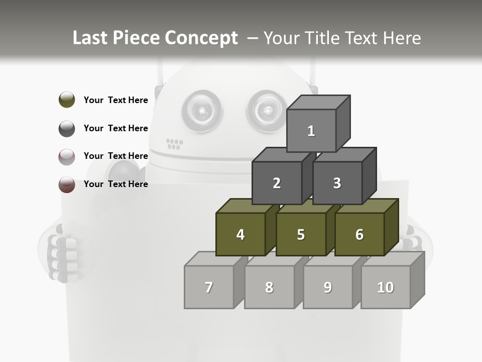 Chrome Billboard Card PowerPoint Template