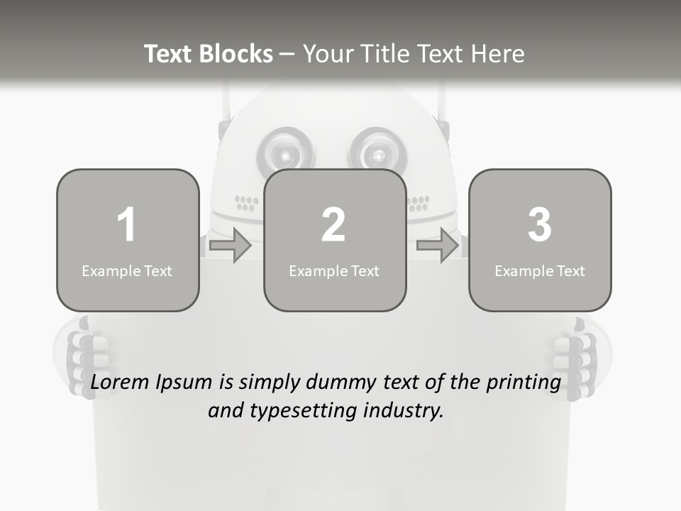 Chrome Billboard Card PowerPoint Template