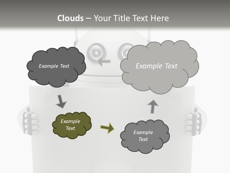 Chrome Billboard Card PowerPoint Template