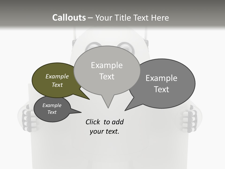 Chrome Billboard Card PowerPoint Template