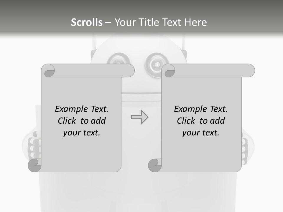 Chrome Billboard Card PowerPoint Template