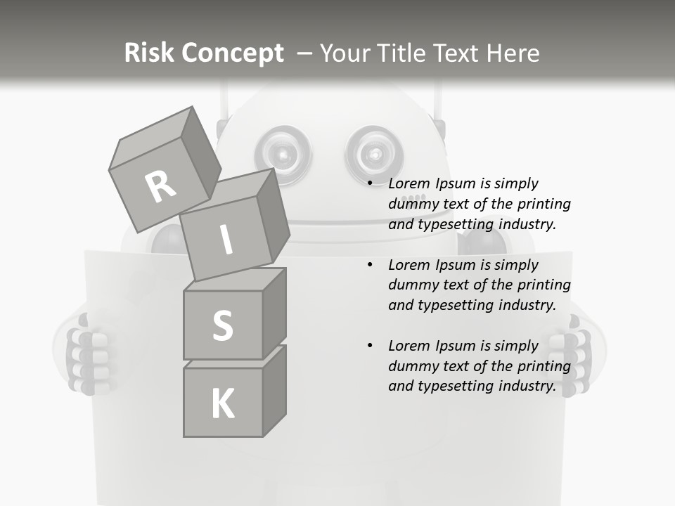 Chrome Billboard Card PowerPoint Template