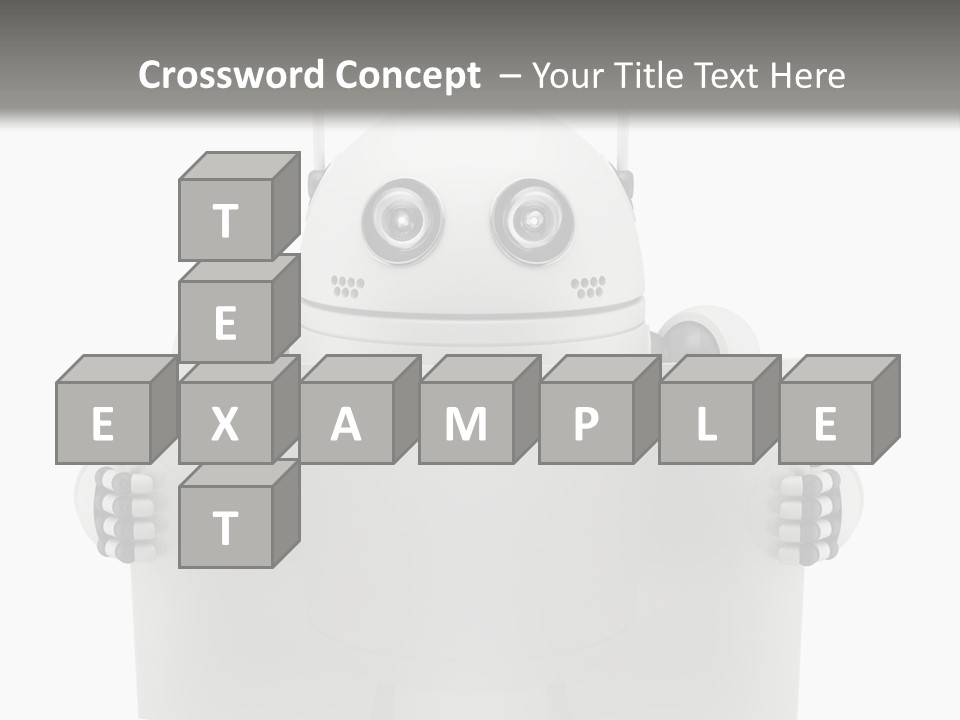 Chrome Billboard Card PowerPoint Template