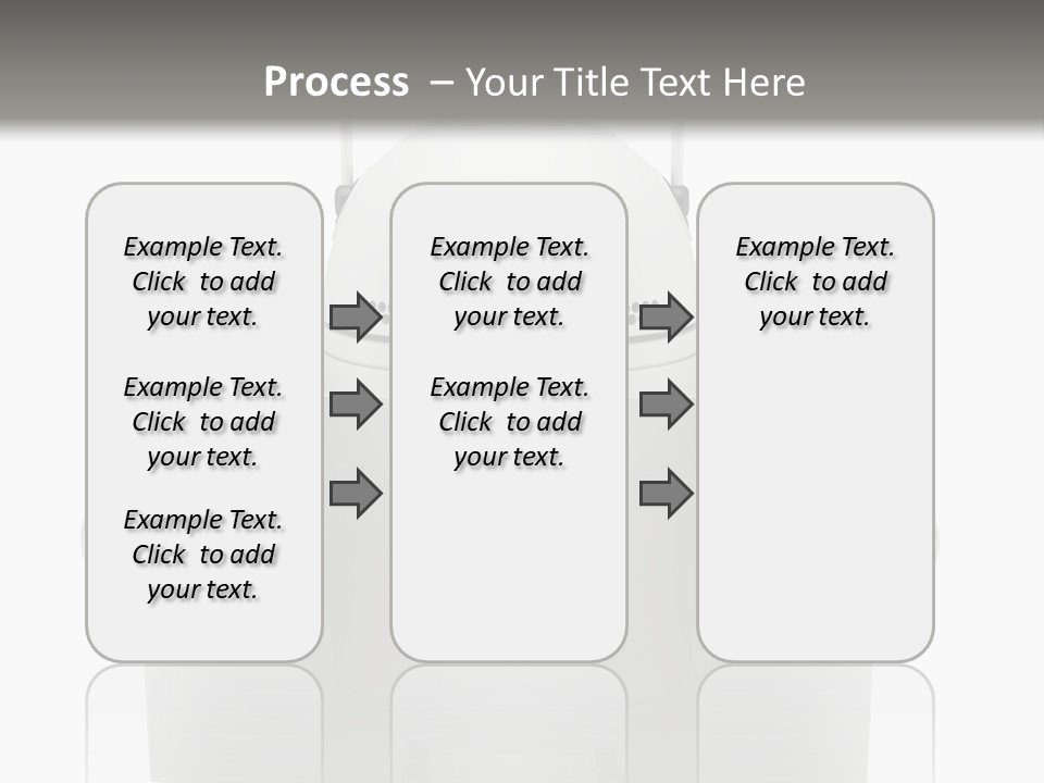 Chrome Billboard Card PowerPoint Template