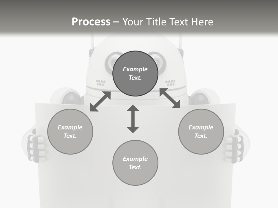 Chrome Billboard Card PowerPoint Template