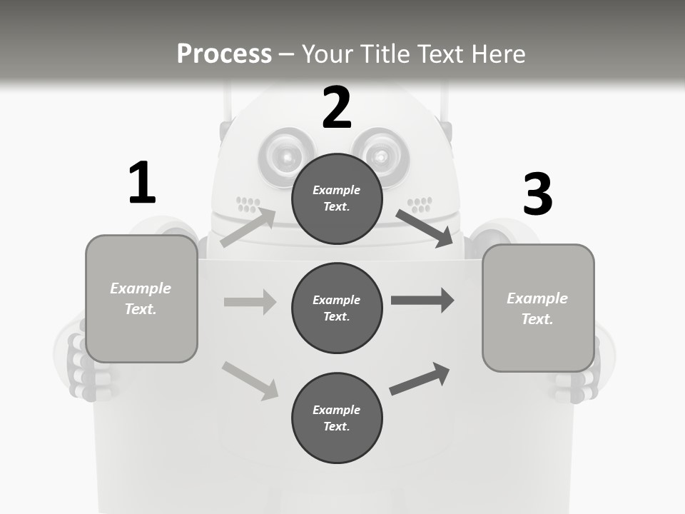 Chrome Billboard Card PowerPoint Template