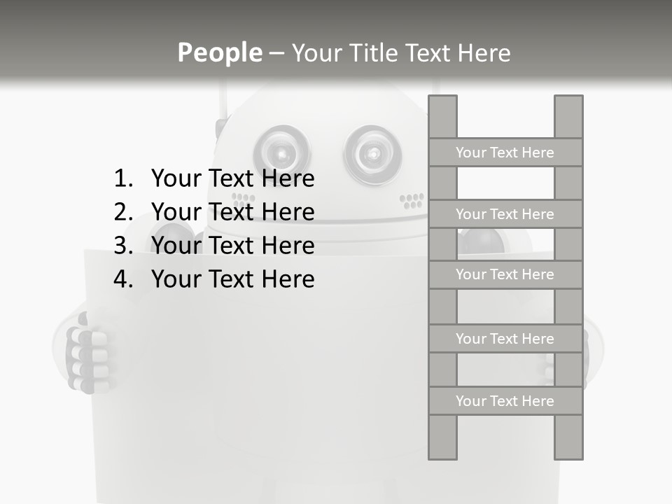 Chrome Billboard Card PowerPoint Template