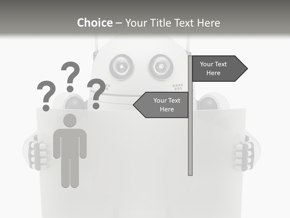 Chrome Billboard Card PowerPoint Template