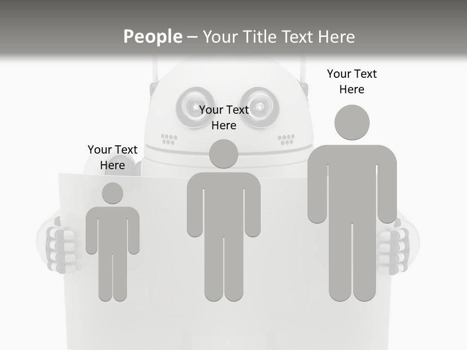 Chrome Billboard Card PowerPoint Template