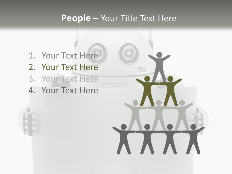 Chrome Billboard Card PowerPoint Template