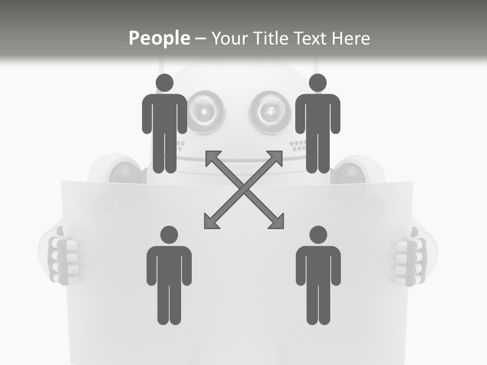 Chrome Billboard Card PowerPoint Template