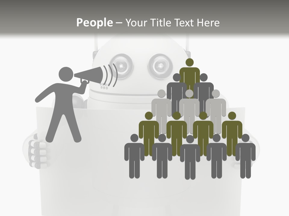 Chrome Billboard Card PowerPoint Template