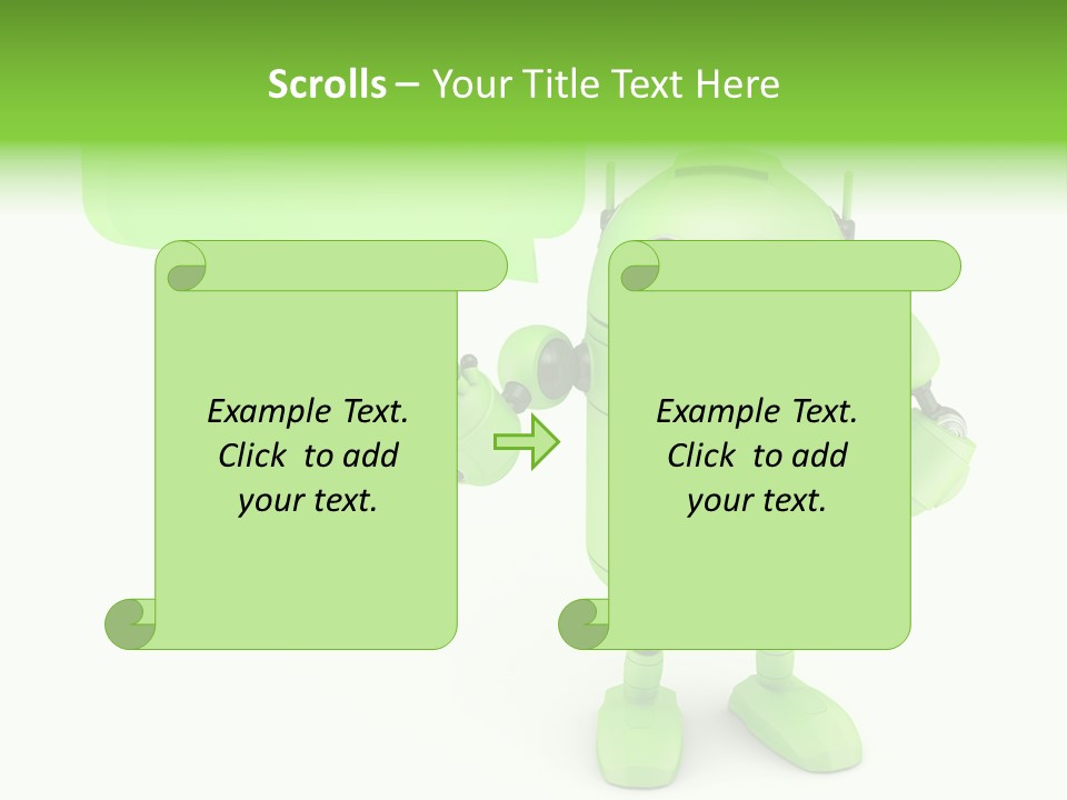 Concept Reflect Illustration PowerPoint Template