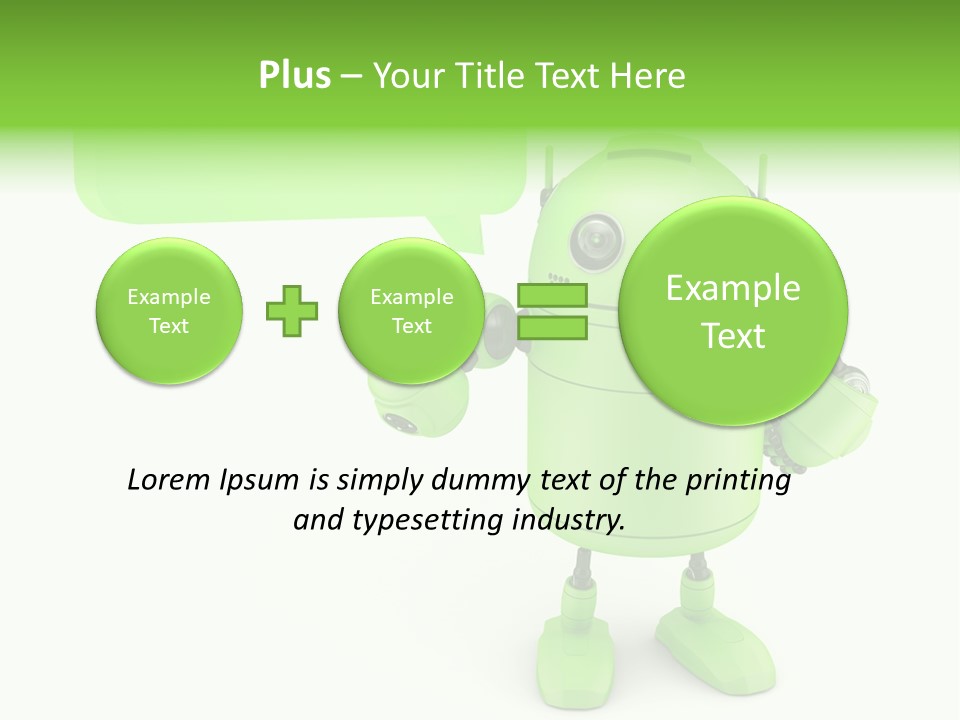 Concept Reflect Illustration PowerPoint Template