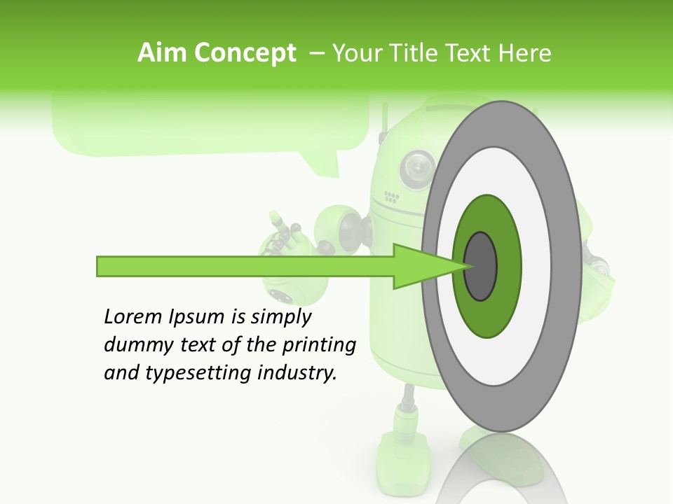 Concept Reflect Illustration PowerPoint Template