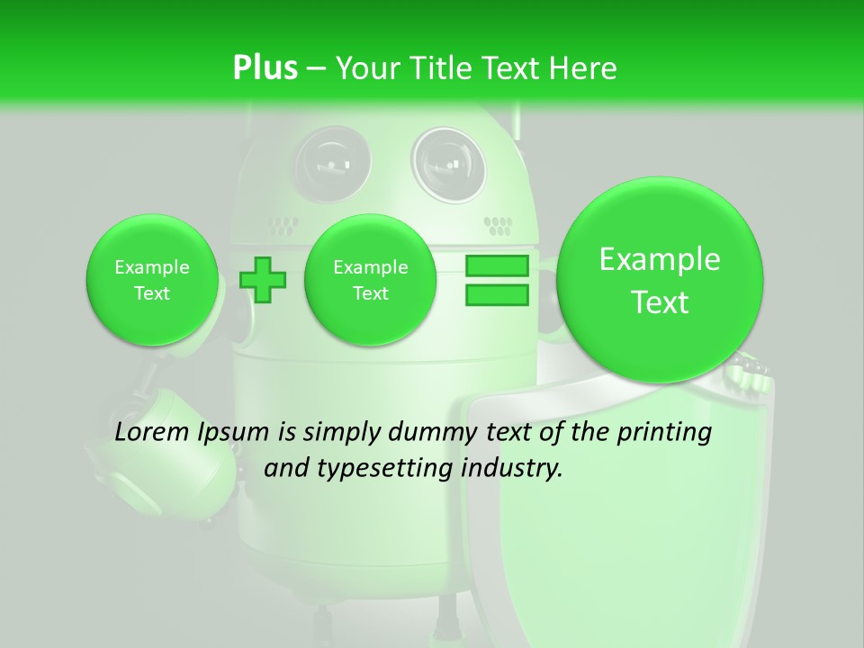 Defense Security Antivirus PowerPoint Template