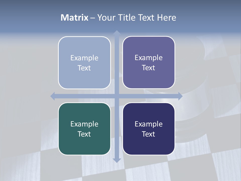 Courthouse Chess Law PowerPoint Template