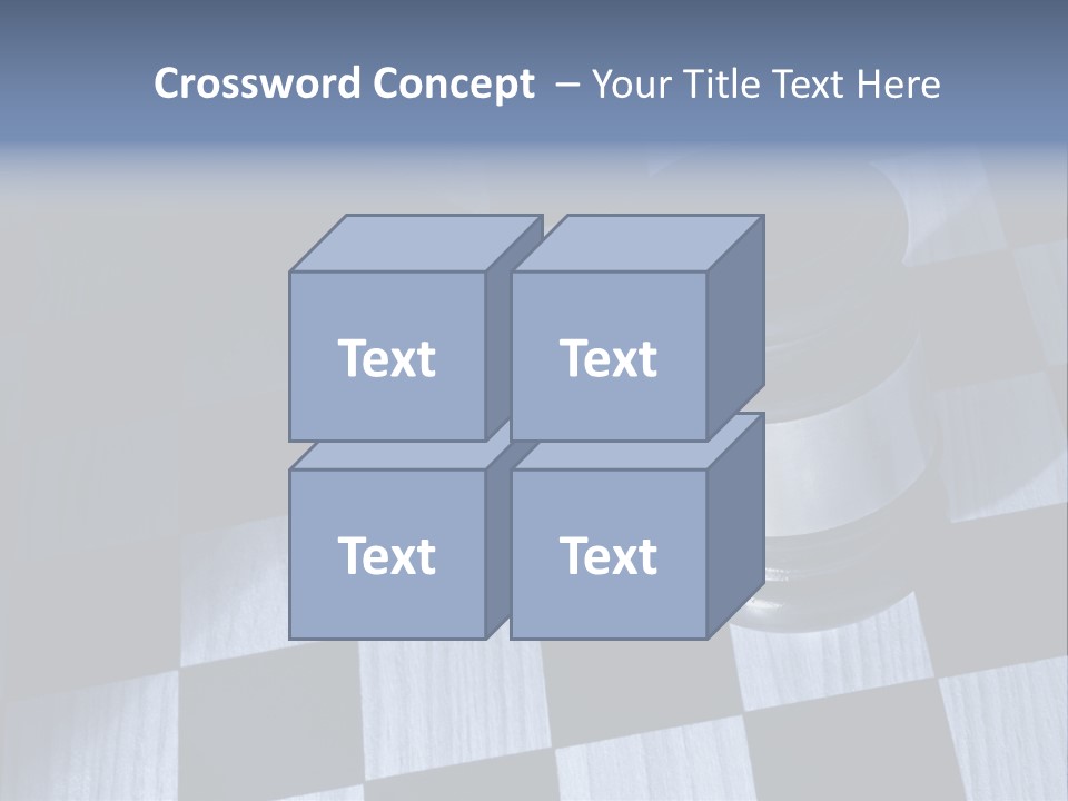 Courthouse Chess Law PowerPoint Template
