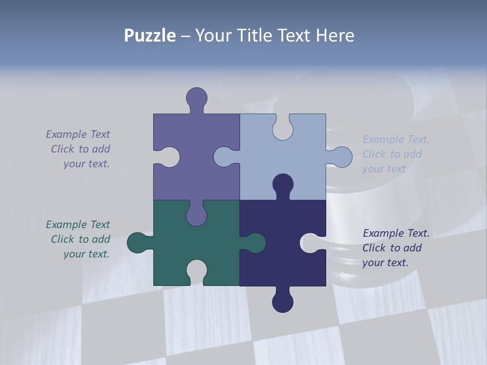 Courthouse Chess Law PowerPoint Template