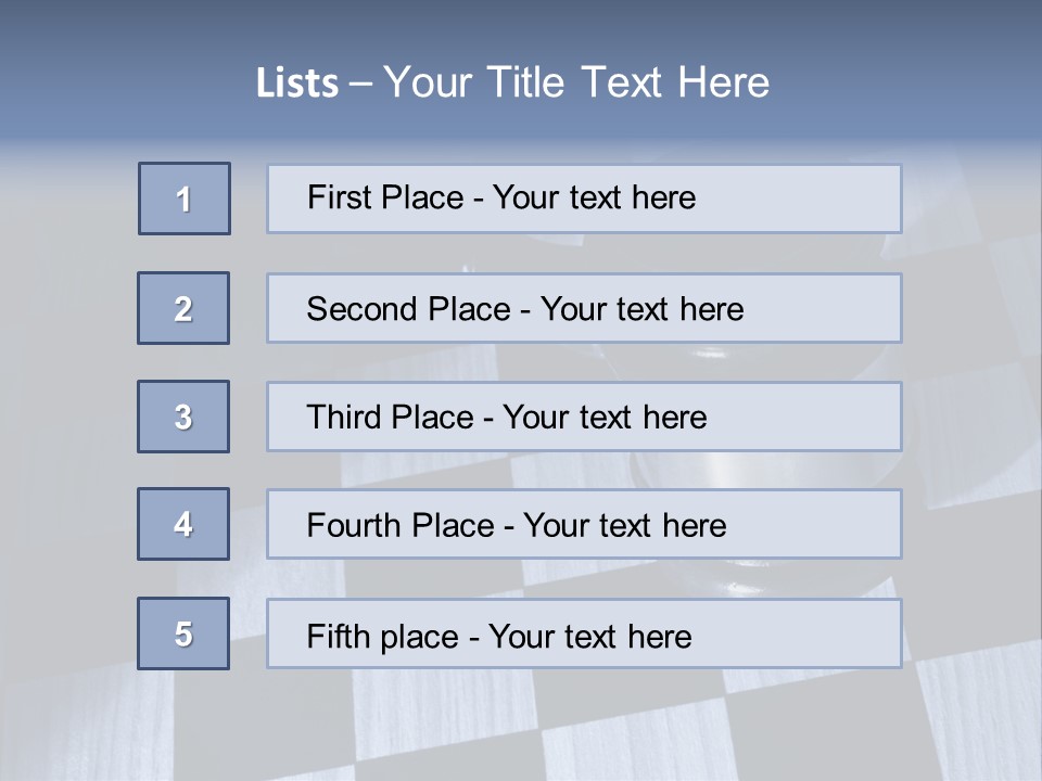 Courthouse Chess Law PowerPoint Template
