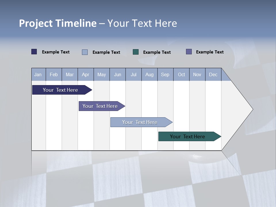 Courthouse Chess Law PowerPoint Template