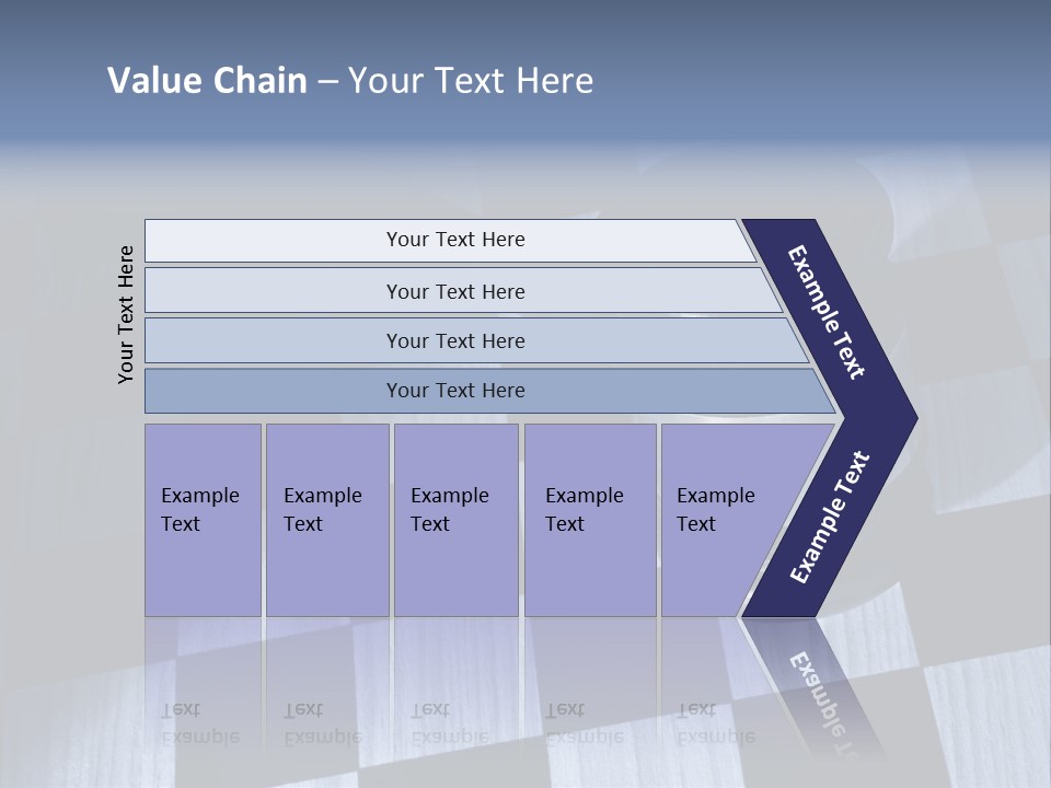 Courthouse Chess Law PowerPoint Template