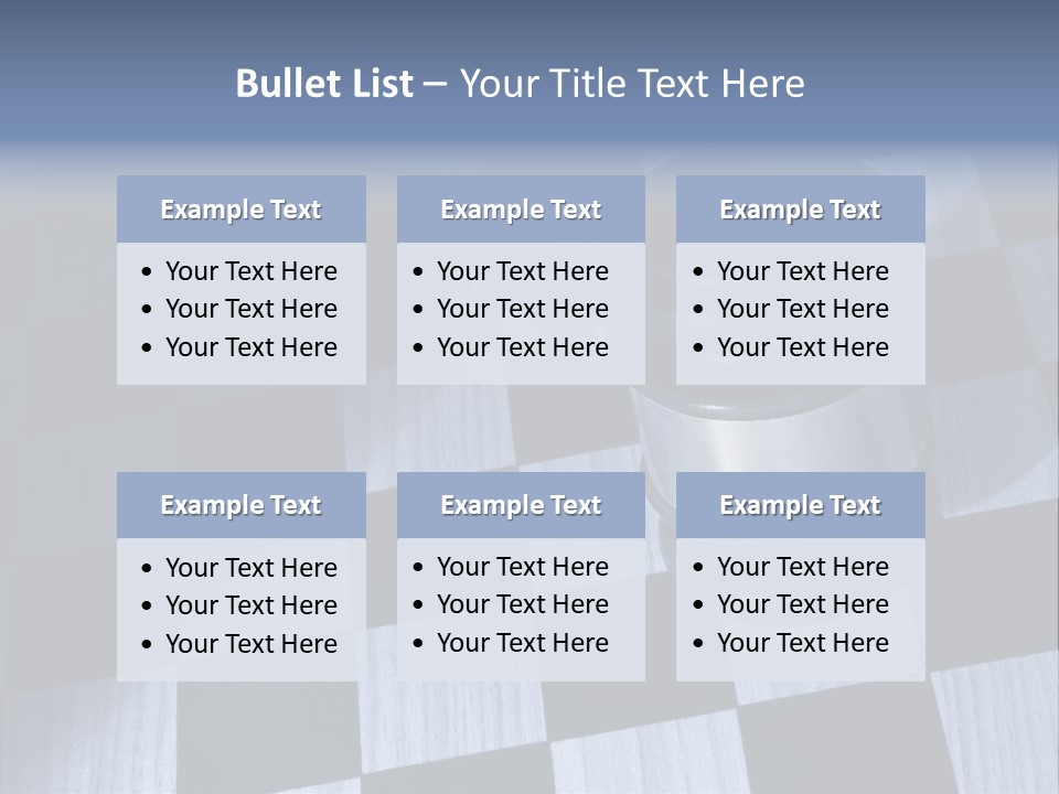 Courthouse Chess Law PowerPoint Template