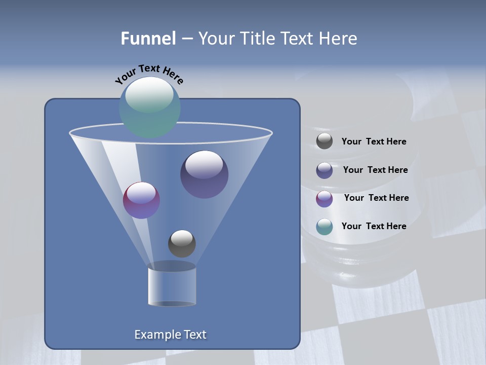 Courthouse Chess Law PowerPoint Template
