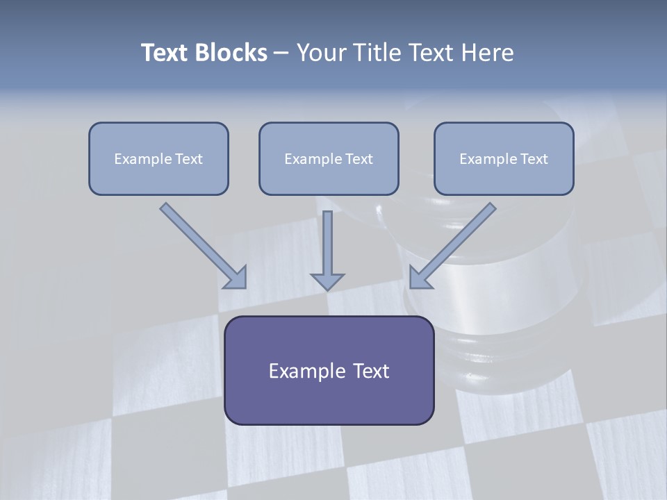 Courthouse Chess Law PowerPoint Template