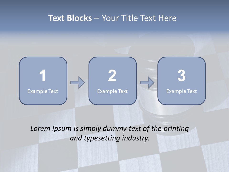 Courthouse Chess Law PowerPoint Template