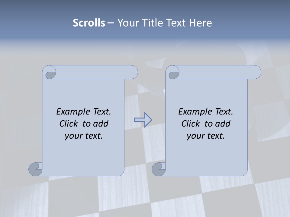 Courthouse Chess Law PowerPoint Template